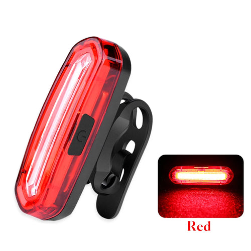 MTB Road Bike Rear Light – USB Rechargeable LED