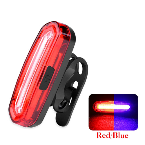 MTB Road Bike Rear Light – USB Rechargeable LED