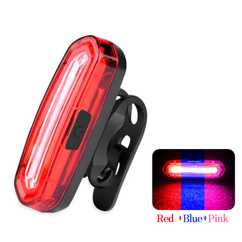 MTB Road Bike Rear Light – USB Rechargeable LED
